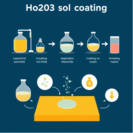Holmiyum Oksit (Ho²O³) Sol-Jel kaplama Nasıl Yapılır?