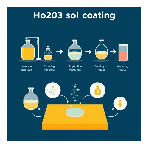 Holmiyum Oksit (Ho²O³) Sol-Jel kaplama Nasıl Yapılır?