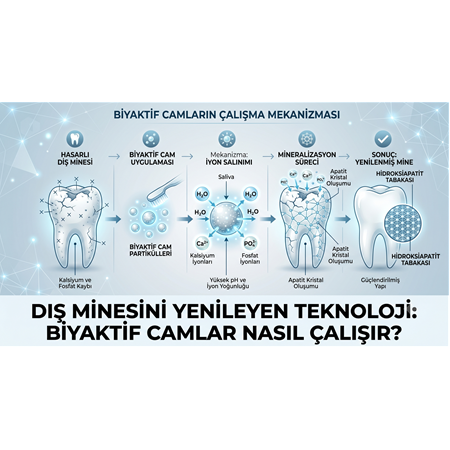 Diş Minesini Yenileyen Teknoloji: Biyaktif Camlar Nasıl Çalışır?