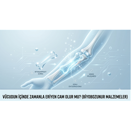 Vücudun İçinde Zamanla Eriyen Cam Olur Mu? (Biyobozunur Malzemeler)