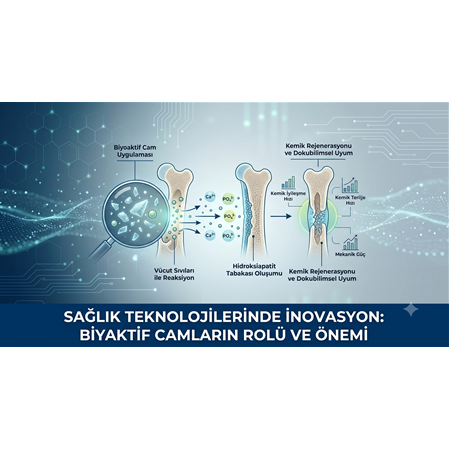 Sağlık Teknolojilerinde İnovasyon: Biyaktif Camların Rolü ve Önemi