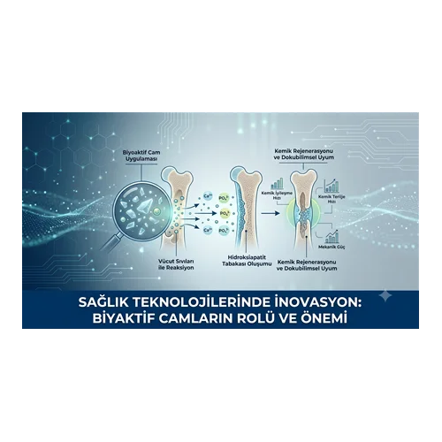 Sağlık Teknolojilerinde İnovasyon: Biyaktif Camların Rolü ve Önemi