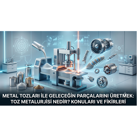 Metal Tozları ile Geleceğin Parçalarını Üretmek: Toz Metalurjisi Nedir?