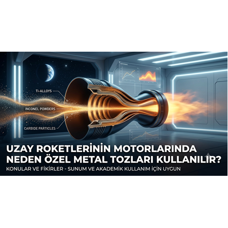 Uzay Roketlerinin Motorlarında Neden Özel Metal Tozları Kullanılır?