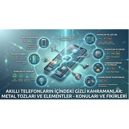 Akıllı Telefonların İçindeki Gizli Kahramanlar: Metal Tozları ve Elementler