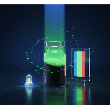 Terbiyum Oksit (Tb4O7) Tozlarının LED ve Ekran Uygulamaları