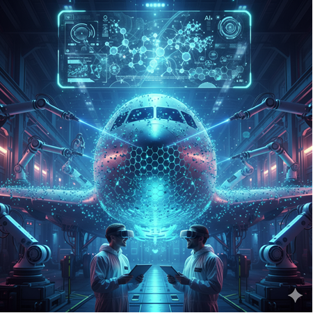 AI + Nanoteknoloji: Uçak Üretiminde Yeni Çağ