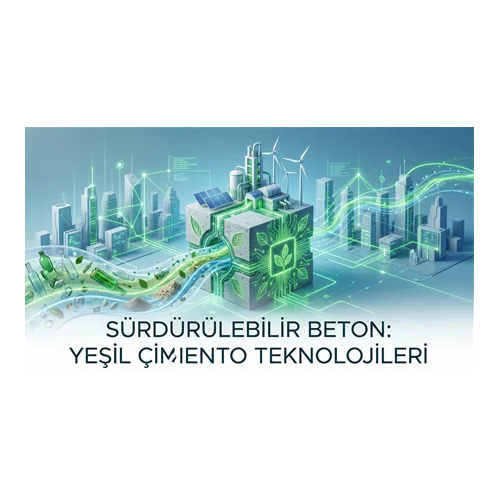 Sürdürülebilir Beton: Yeşil Çimento Teknolojileri