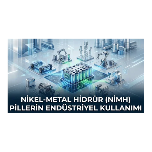 Nikel-Metal Hidrür (NiMH) Pillerin Endüstriyel Kullanımı