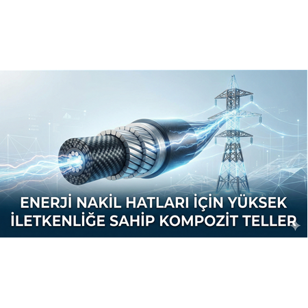 Enerji Nakil Hatları İçin Yüksek İletkenliğe Sahip Kompozit Teller