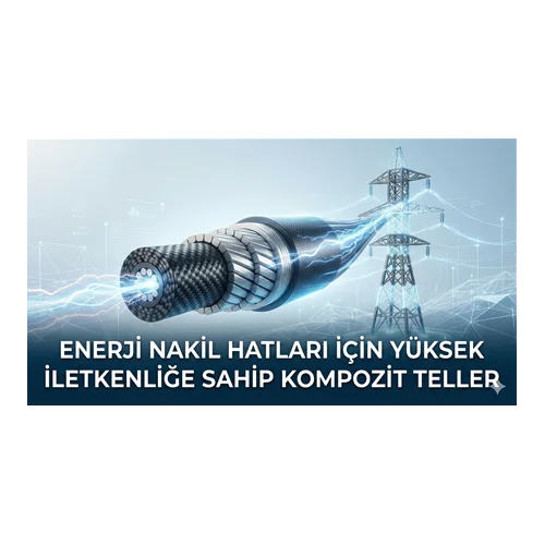 Enerji Nakil Hatları İçin Yüksek İletkenliğe Sahip Kompozit Teller