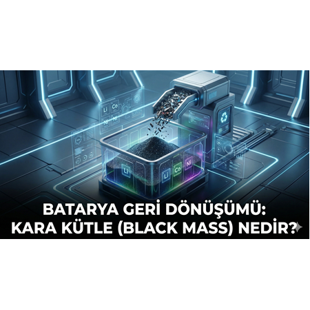 Batarya Geri Dönüşümü: Kara Kütle (Black Mass) Nedir?