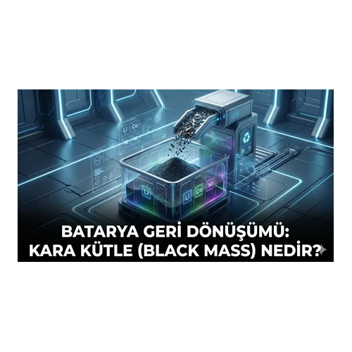 Batarya Geri Dönüşümü: Kara Kütle (Black Mass) Nedir?