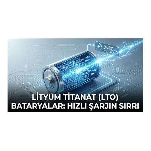Lityum Titanat (LTO) Bataryalar: Hızlı Şarjın Sırrı