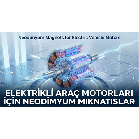 Elektrikli Araç Motorları İçin Neodimyum Mıknatıslar