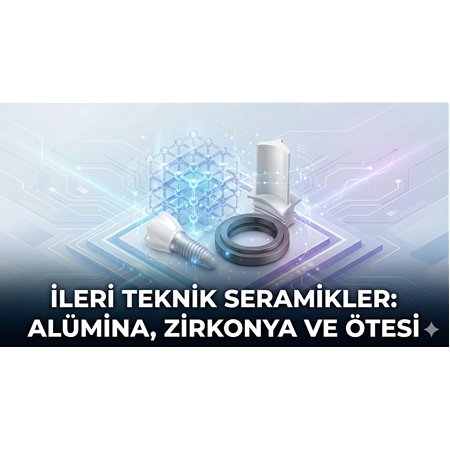 İleri Teknik Seramikler Nelerdir? Alümina, Zirkonya ve Ötesi