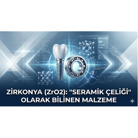 Zirkonya (ZrO2): "Seramik Çeliği" Olarak Bilinen Malzeme