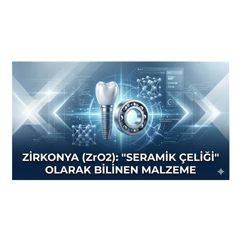 Zirkonya (ZrO2): "Seramik Çeliği" Olarak Bilinen Malzeme