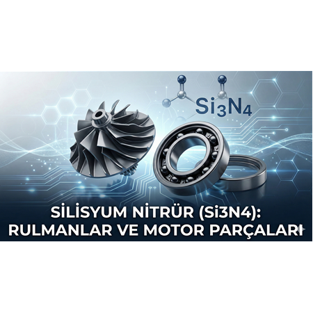 Silisyum Nitrür (Si3N4): Rulmanlar ve Motor Parçaları