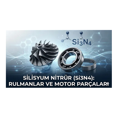 Silisyum Nitrür (Si3N4): Rulmanlar ve Motor Parçaları