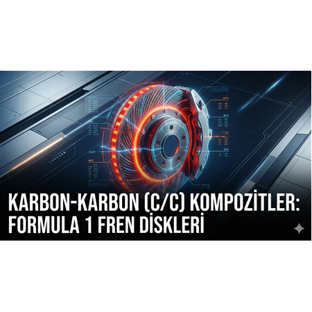Karbon-Karbon (C/C) Kompozitler: Formula 1 Fren Diskleri