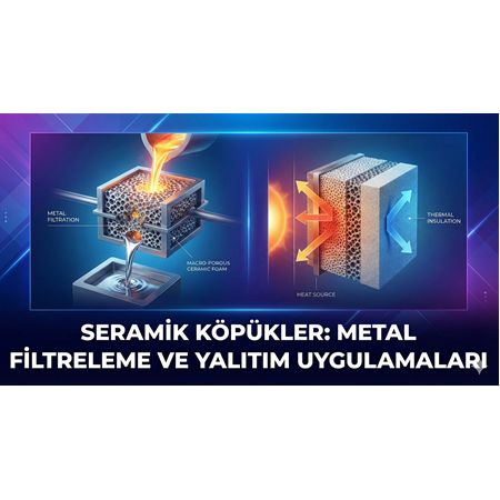 Seramik Köpükler: Metal Filtreleme ve Yalıtım Uygulamaları