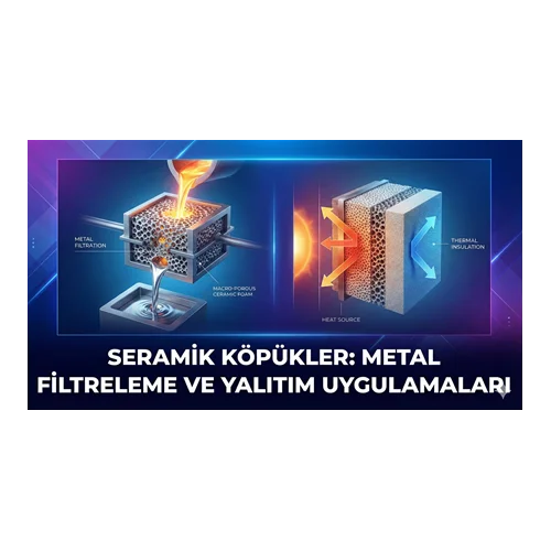 Seramik Köpükler: Metal Filtreleme ve Yalıtım Uygulamaları