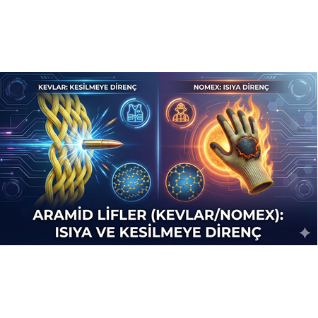 Aramid Lifler (Kevlar/Nomex): Isıya ve Kesilmeye Direnç
