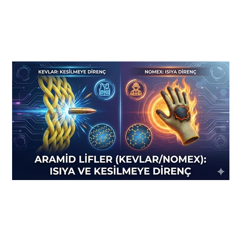 Aramid Lifler (Kevlar/Nomex): Isıya ve Kesilmeye Direnç
