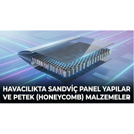 Havacılıkta Sandviç Panel Yapılar ve Petek (Honeycomb) Malzemeler