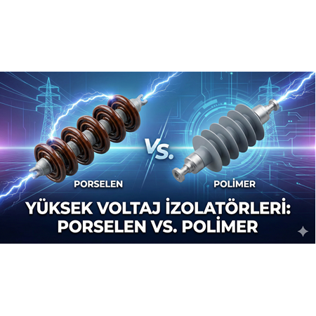 Yüksek Voltaj İzolatörleri İçin Porselen vs. Polimer