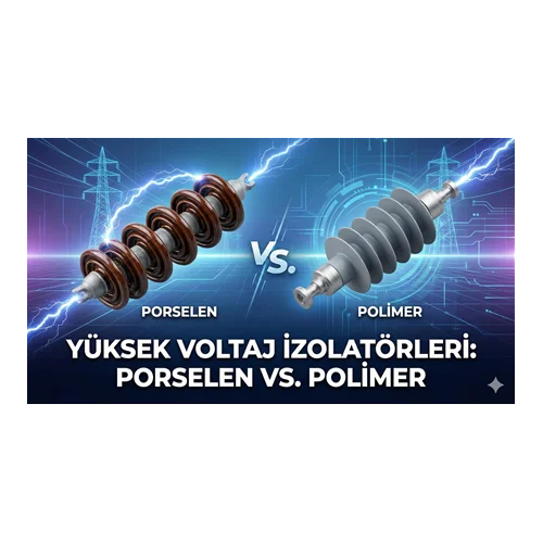 Yüksek Voltaj İzolatörleri İçin Porselen vs. Polimer