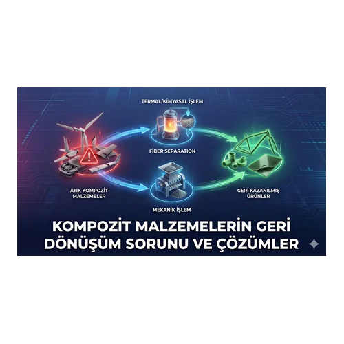 Kompozit Malzemelerin Geri Dönüşüm Sorunu ve Çözümler