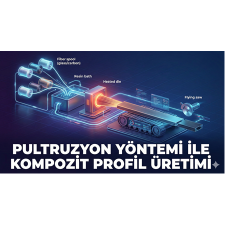Pultruzyon Yöntemi ile Kompozit Profil Üretimi