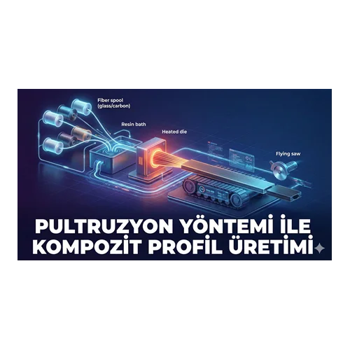 Pultruzyon Yöntemi ile Kompozit Profil Üretimi