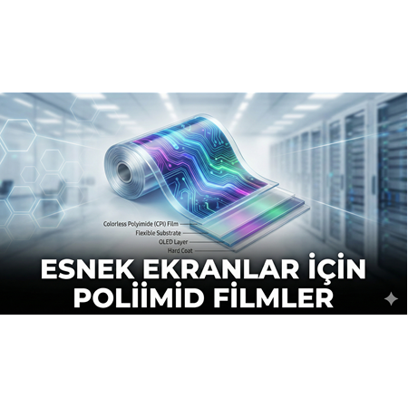 Esnek Ekranlar İçin Poliimid Filmler