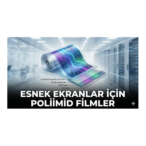 Esnek Ekranlar İçin Poliimid Filmler