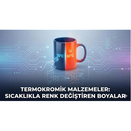 Termokromik Malzemeler: Sıcaklıkla Renk Değiştiren Boyalar