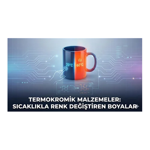 Termokromik Malzemeler: Sıcaklıkla Renk Değiştiren Boyalar