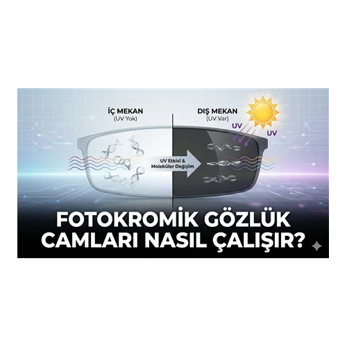 Fotokromik Gözlük Camları Nasıl Çalışır?