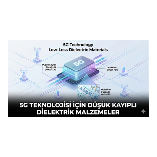 5G Teknolojisi İçin Düşük Kayıplı Dielektrik Malzemeler