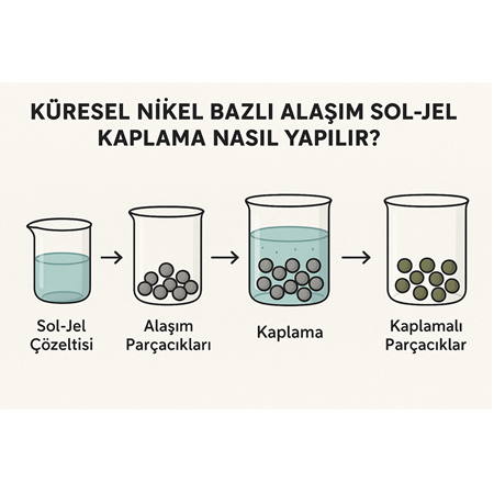 Küresel Nikel Bazlı Alaşım Sol-Jel kaplama Nasıl Yapılır?