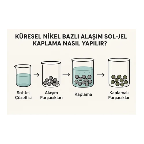 Küresel Nikel Bazlı Alaşım Sol-Jel kaplama Nasıl Yapılır?