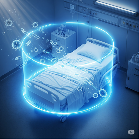 Hastane Enfeksiyonlarına Karşı Gizli Silah: Nano Gümüşlü Çarşaflar