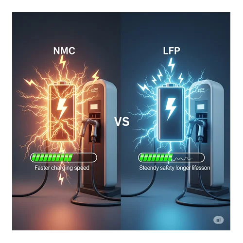 Hızlı Şarj İstasyonlarında NMC vs. LFP Performansı