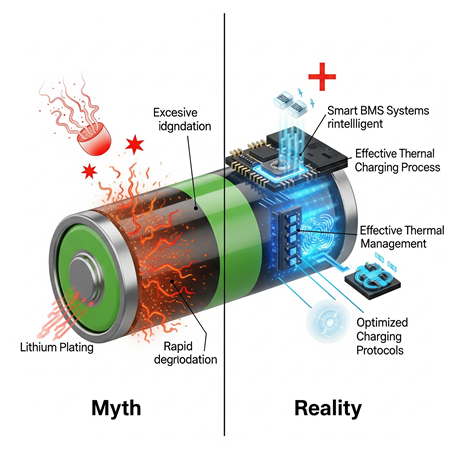 Hızlı Şarj Edilen Batarya Daha mı Çabuk Yıpranır?
