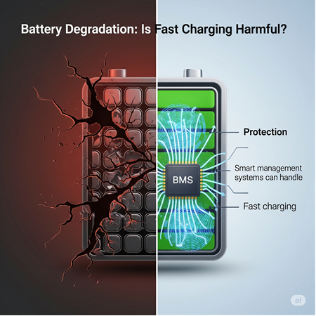 Batarya Değer Kaybı: Hızlı Şarj Etmek Zarar mı?