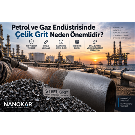 Petrol ve Gaz Endüstrisinde Çelik Grit Neden Önemlidir?