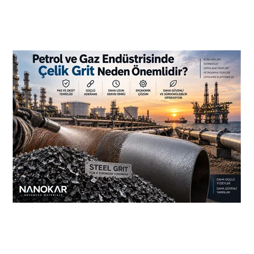 Petrol ve Gaz Endüstrisinde Çelik Grit Neden Önemlidir?
