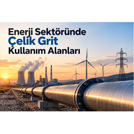 Enerji Sektöründe Çelik Grit Kullanım Alanları